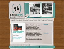 Tablet Screenshot of poucavogal.com.br